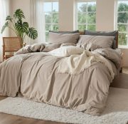 Cool, Breathable, And Durable Pure Linen 4-Piece Sheet Set