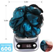 60g Bath Loofahs Sponges,Shower Sponge Loofah Body Scrubber Balls for Family Washing 4 Pack - Image 2