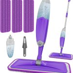 Spray Mops for Floor Cleaning: Wet Mop for Hardwood Tile Wood Laminate Vinyl - 3 Washable Microfiber Pads for  - orbs Pet Hair Dust